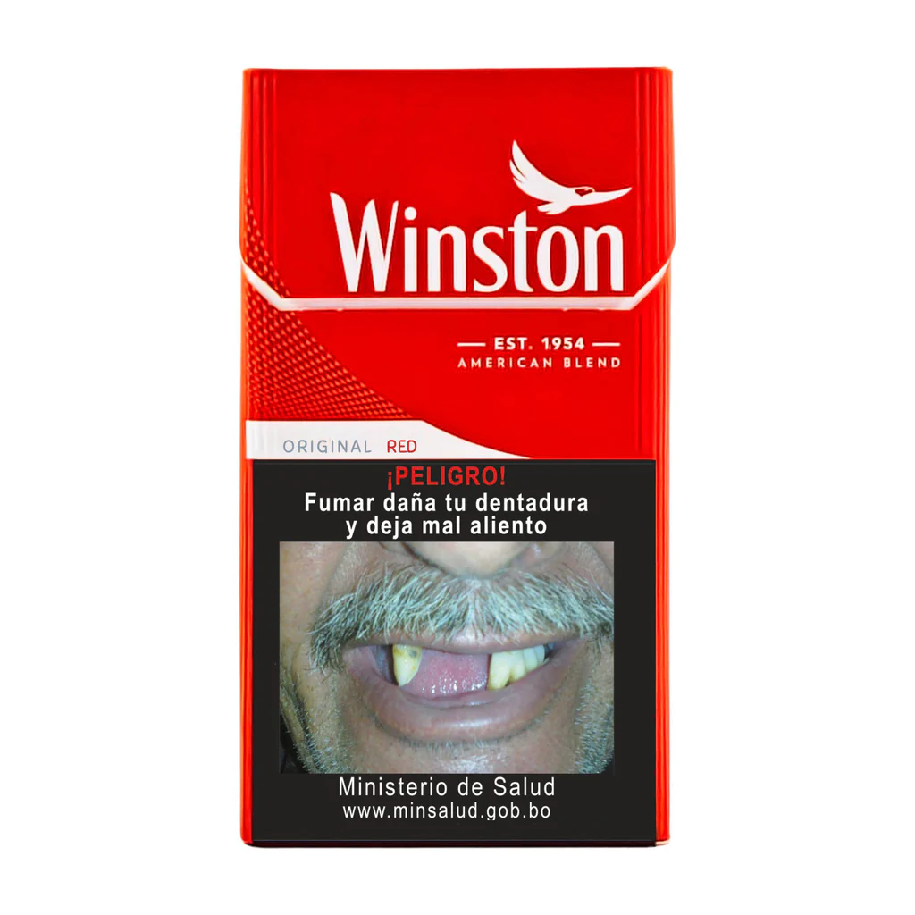 [360016] Cigarrillo Winston Original Red Cajetilla X 20 Unidades
