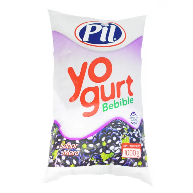 Pil Yogurt Bebible Sabor A MORA X 1 L  