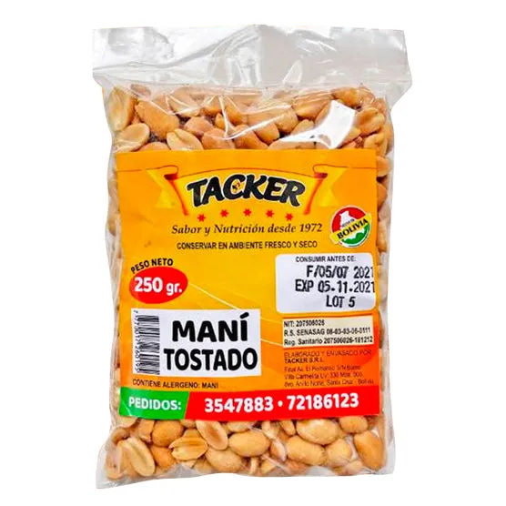 [TAK-0195] Tacker Mani Tostado X 250G