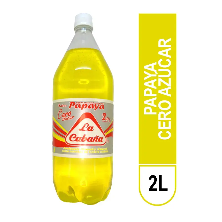 [PCC2]  La Cabaña Papaya Cero 2 L 