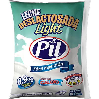 Leche Deslactosada light Pil 800 ml
