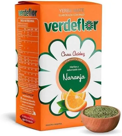 Yerba mate Verdeflor Naranja 500 g  