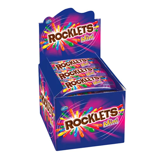 Mini Rocklets Chocolate Confitado X 10G