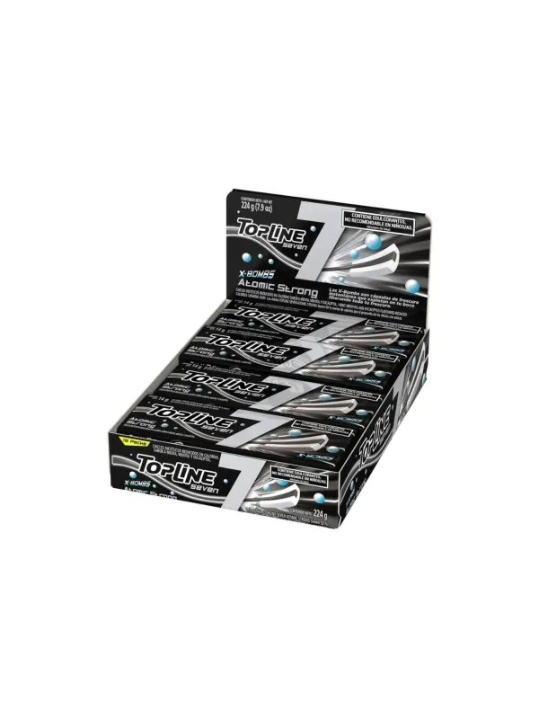 [1015405] Top Line Seven Chicle atomic strong Arcor X 14G 