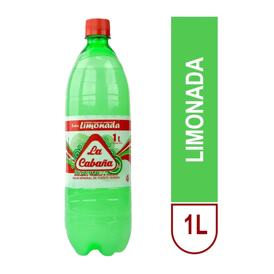 LA CABAÑA LIMONADA CON GAS 1LT