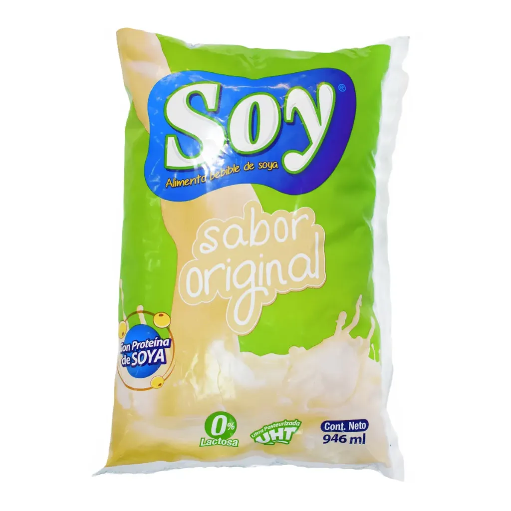 [F06530] Soy Leche De Soya Sabor natural X 946Ml