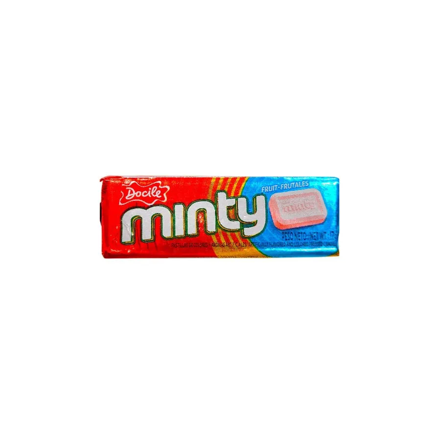 Pastillas Docile Minty Frutas X 17G 