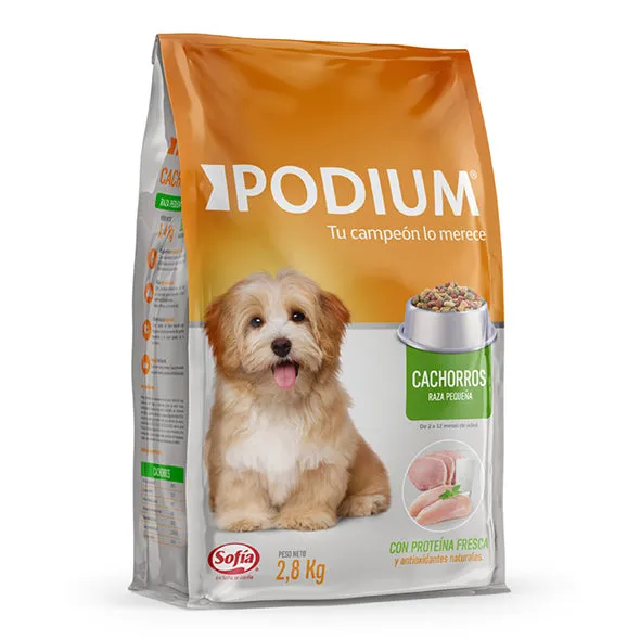[650122] Alimento Podium Cachorro Raza Pequeña X 2.8Kg