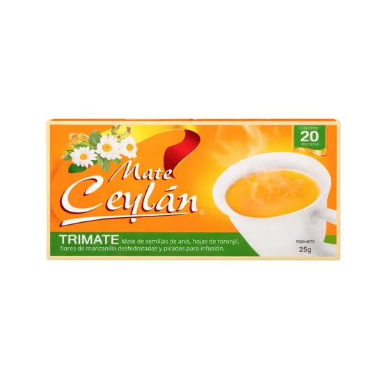 Mate Ceylan Trimate X 20 Unidades 