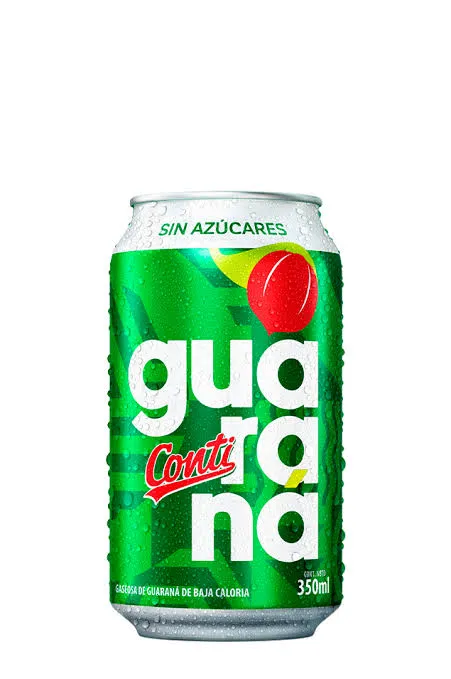 CONTI GUARANA SIN AZUCAR 350ML