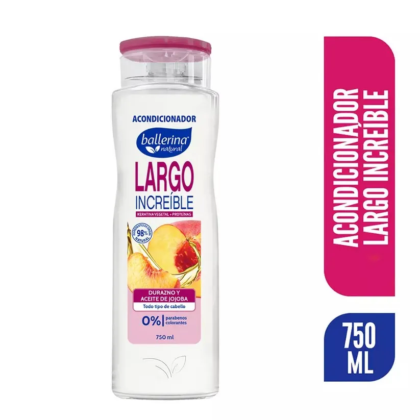 Acond. Largo Increíble Ballerina x 750mL