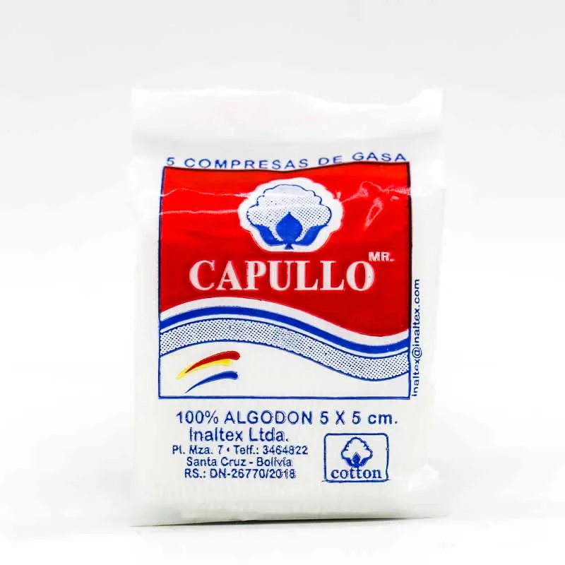 COMPRESA CAPULLO 5X5