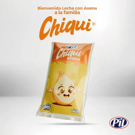 [F01147] LECHE AVENA CHIQUIS SACHET 140 ML 
