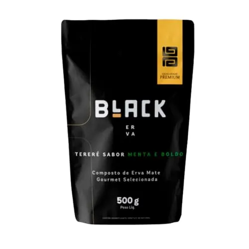 ERVA TERERE BLACK MENTA BOLDO 500G