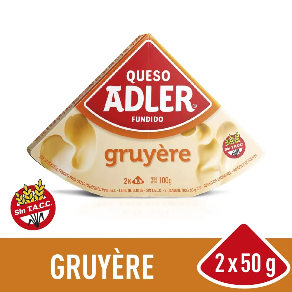 [105515] Queso Adler Gruyer 100 Gr. 
