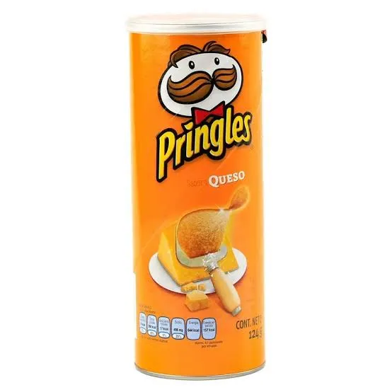 Papas Fritas Pringles Queso  X 124 Gr  