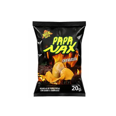 [COR-0010] Papa Nax Fritas Sabor Churrasco X 20G