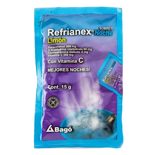 Refrianex Noche Limón X Sobre 