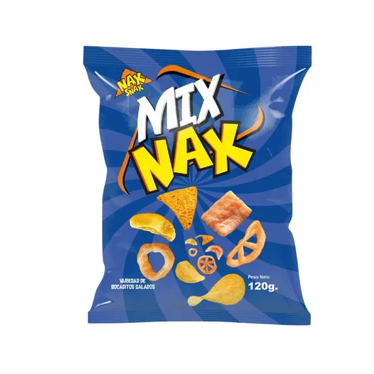 Bocaditos Salados Mix Nax Snax X 45Gr