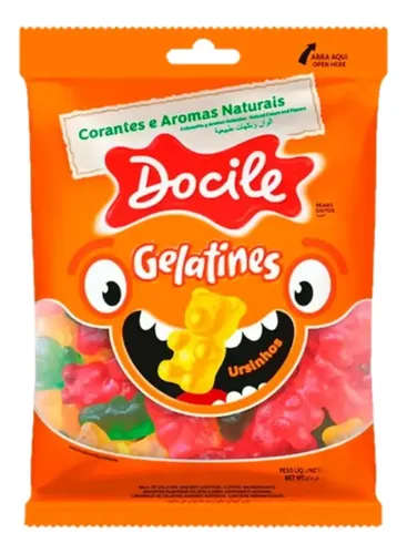 DOCILE GELATINES OSITOS x 80 g