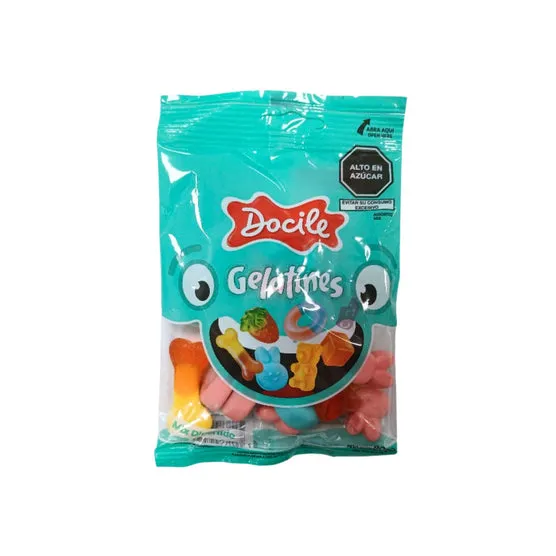 [202265] Gomitas Docile Gelatines Mix Divertido X 80G 