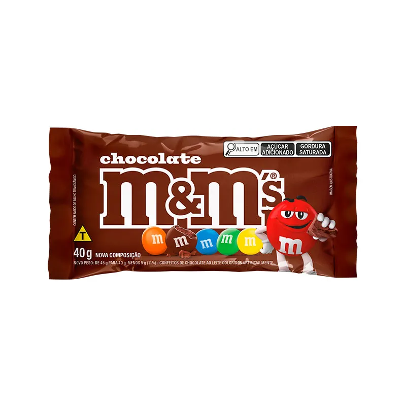 M&M Chocolate Con Leche X 45G 