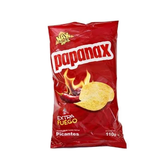 Papanax Frita Extra picante fuego  X 110G