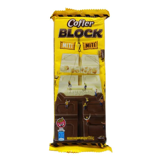 Cofler Block Chocolate Blanco Vainilla X 170G MITI MITI