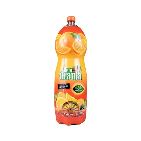 Jugo De La Granja Sabor Naranja X 3L 