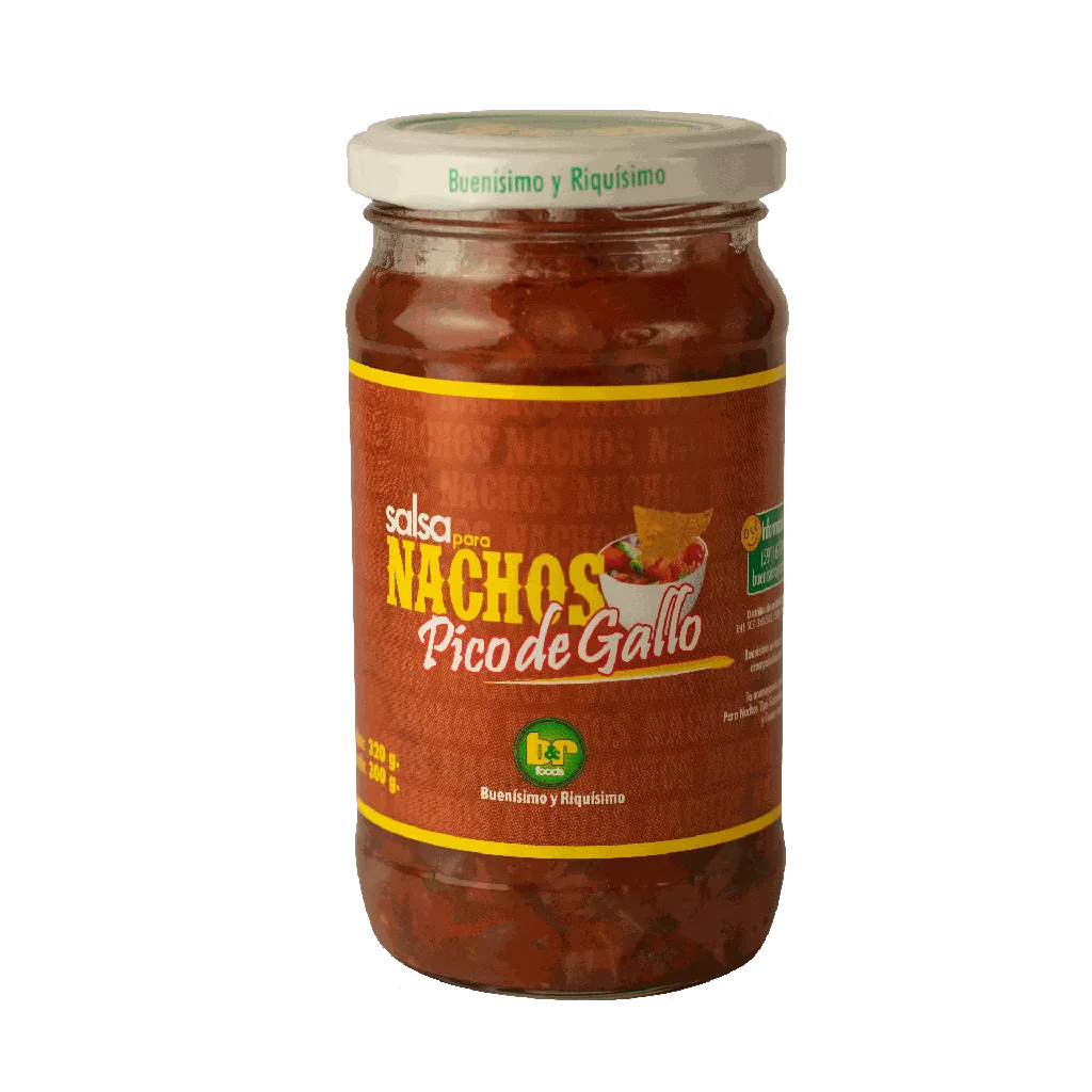 Salsa B&R Nacho Pico de Gallo 320 gr