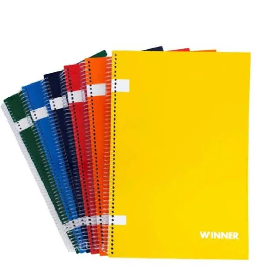 Cuaderno winner espiral 1/2 Oficio Cuadrícula Corriente 100 H