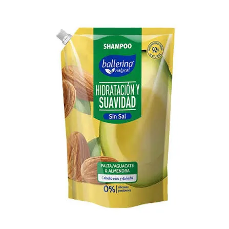 [010306] Shampoo Ballerina sin sal palta Doypack X 350Ml
