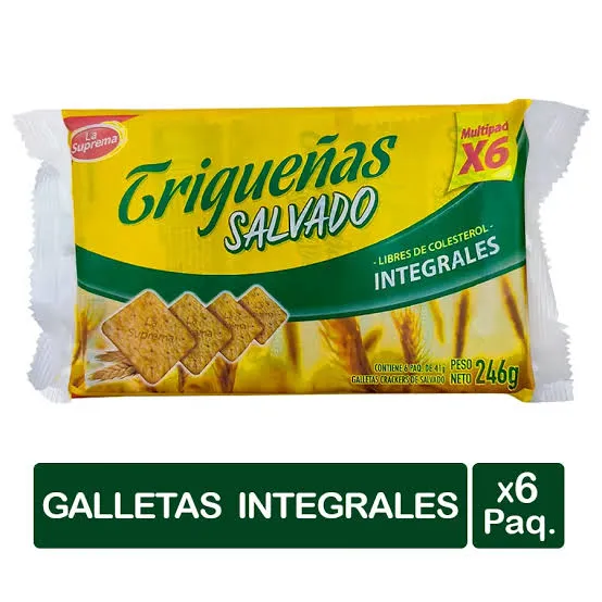 Galleta La Suprema Trigueña Salvado 46gr 