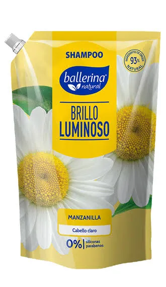 Shampoo Ballerina manzanilla Doypack X 350Ml