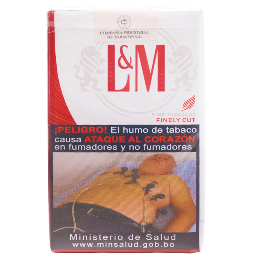 Cigarrillos LM Red Level X 20 Unidades