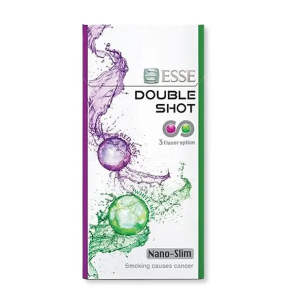 CIGARRILLO ESSE Double Shot X 20 Unidades