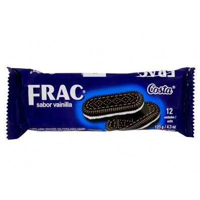 Galleta Frac Costa Sabor Vainilla X 123G