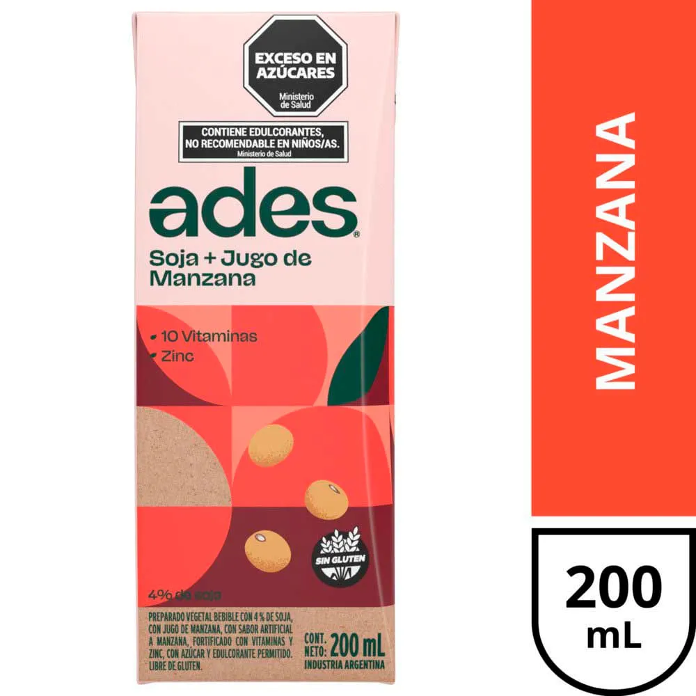 ADES MANZANA  200ML