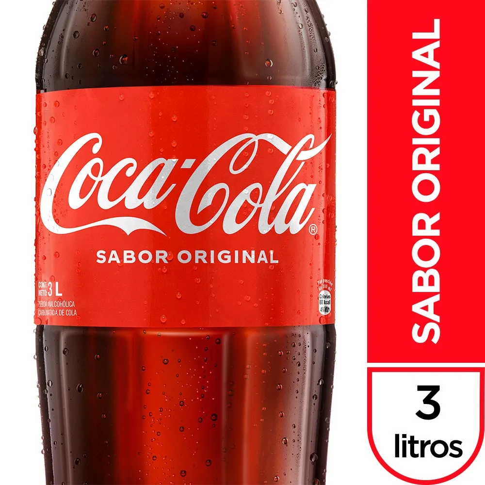 COCA COLA ORIGINAL X  3 LT