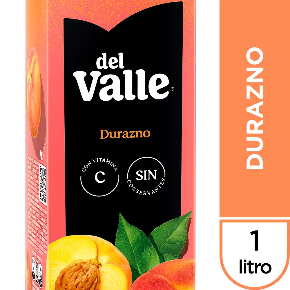 DEL VALLE  DURAZNO X 1LT