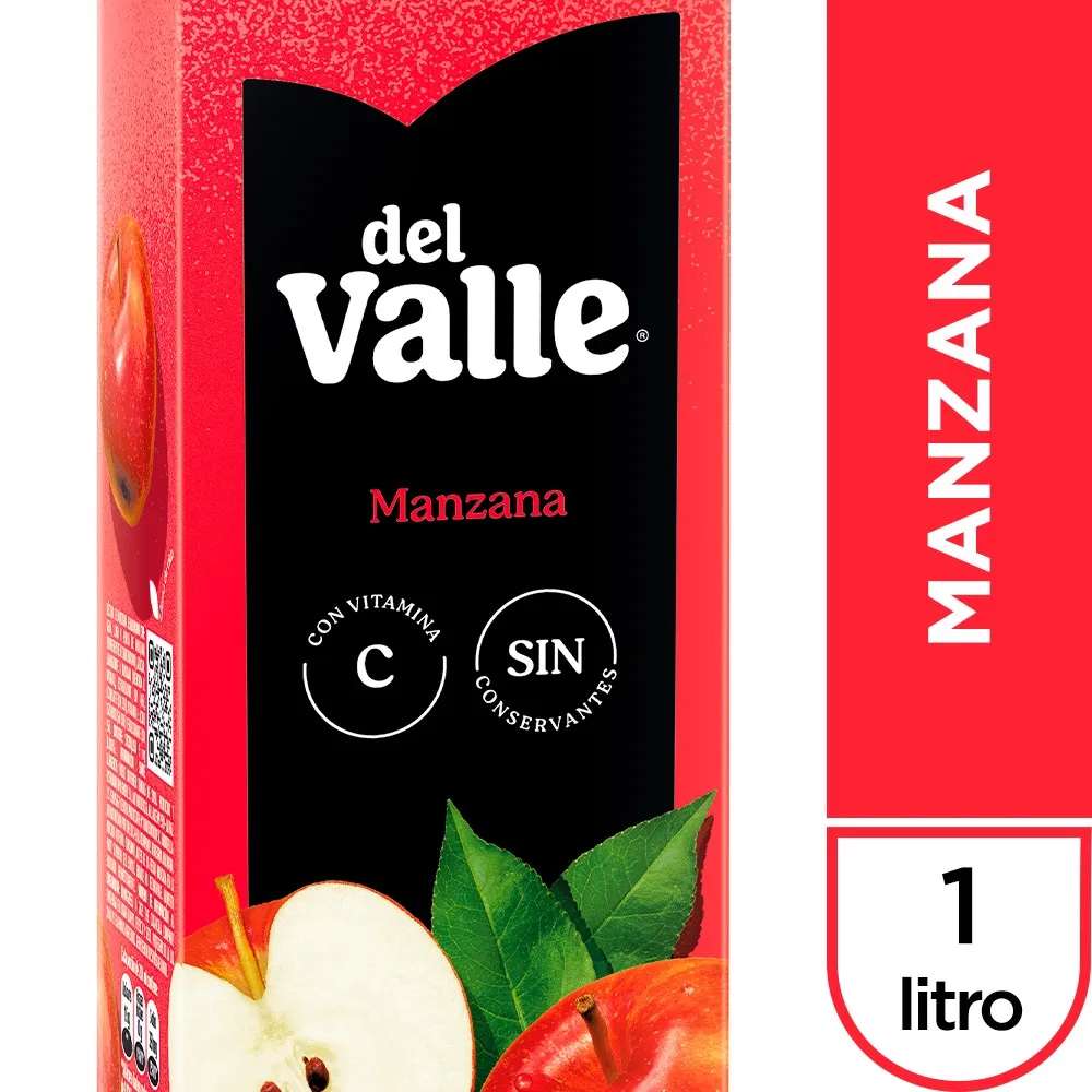 DEL VALLE  MANZANA X 1LT