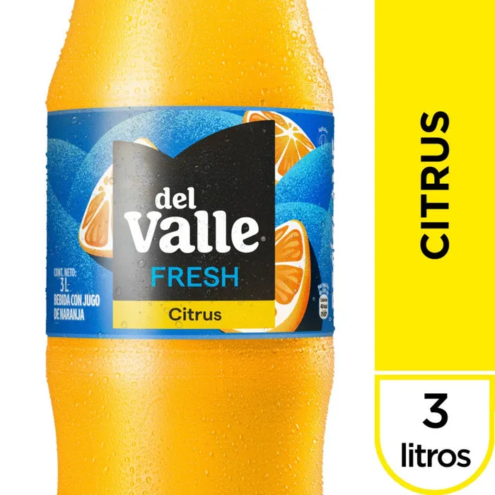 DEL VALLE FRESH CITRUS X 3LT