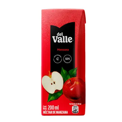 DEL VALLE MANZANA X 200ML