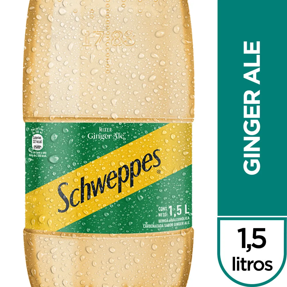 GINGER ALE X 1.5 LT