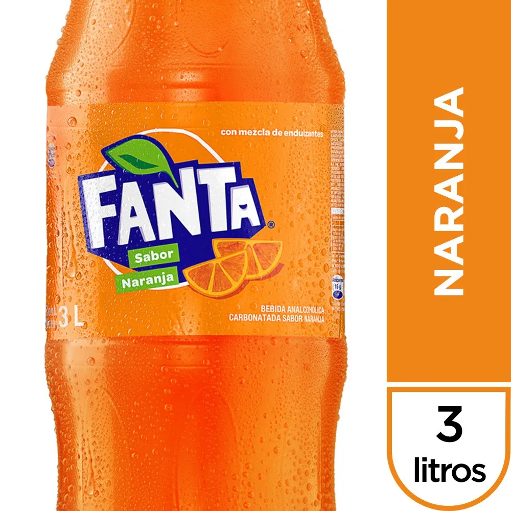 FANTA NARANJA X 3 LT