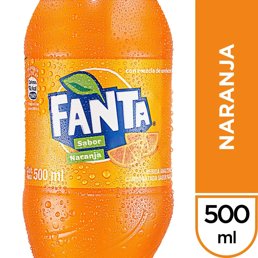 FANTA NARANJA X 500 ML