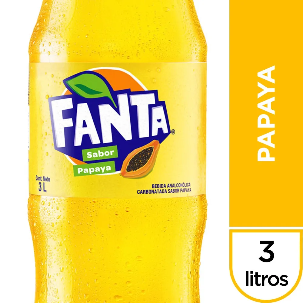 FANTA PAPAYA X 3 LT