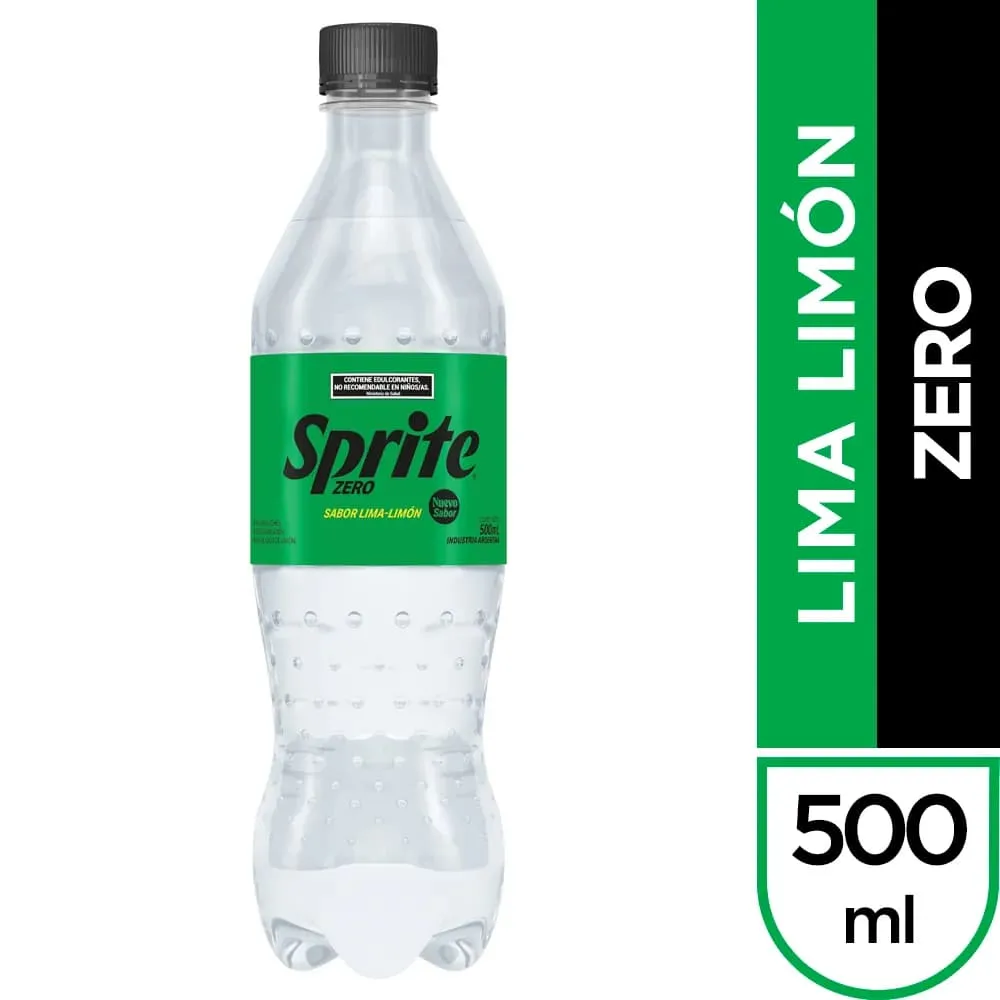SPRITE SIN AZUCAR X 500 ML