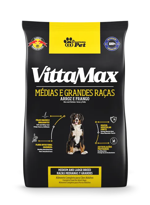 Vittamax Médias e Grandes Raças 2,3KG