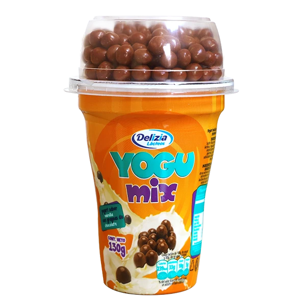 [2657] Delizia Yogumix Vainilla Con Grageas De Chocolate 130g
